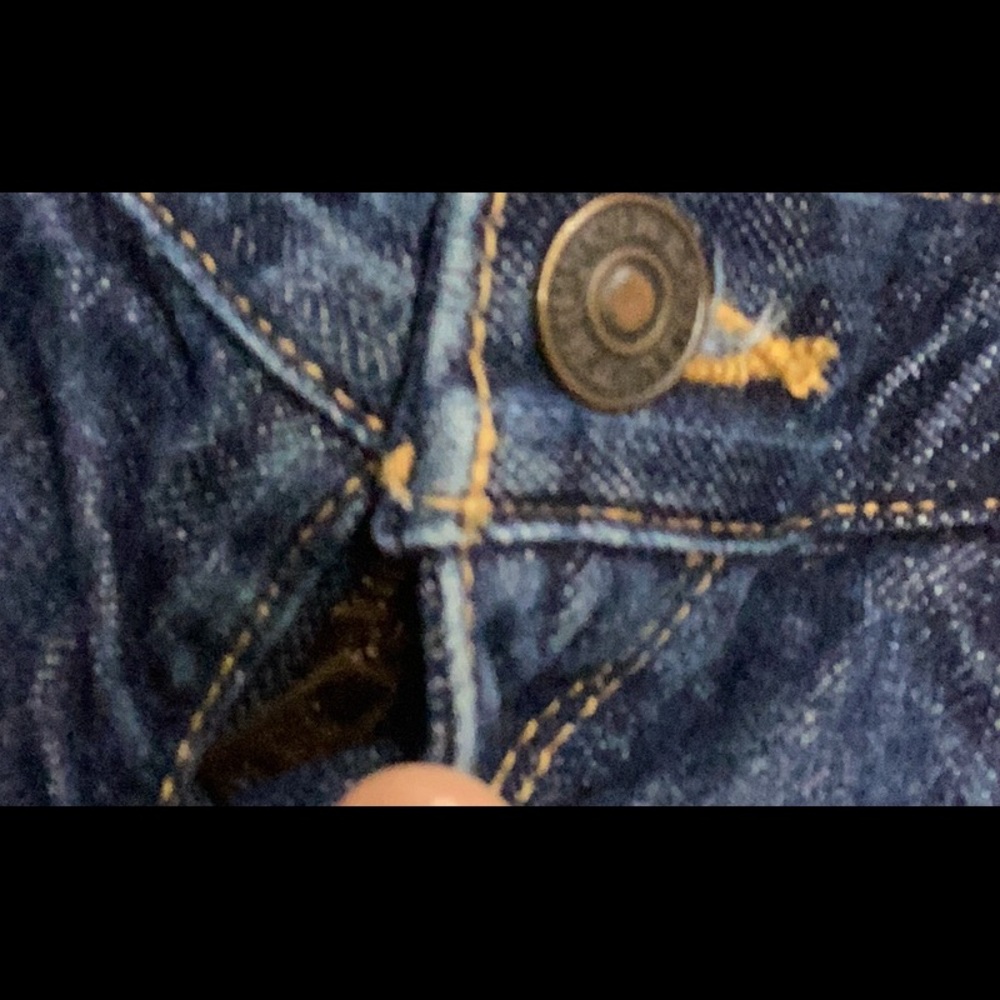 Abercrombie & Fitch Dark Wash Distressed Emma Jeans - Picture 10 of 10